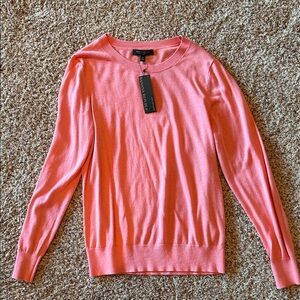 Banana Republic Coral Crew Neck Sweater